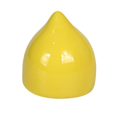 ENFEITE DECORATIVO MEIO LIMAO SICILIANO CERAMICA 7 X 7 CM DECORAÇÃO DE AMBIENTES