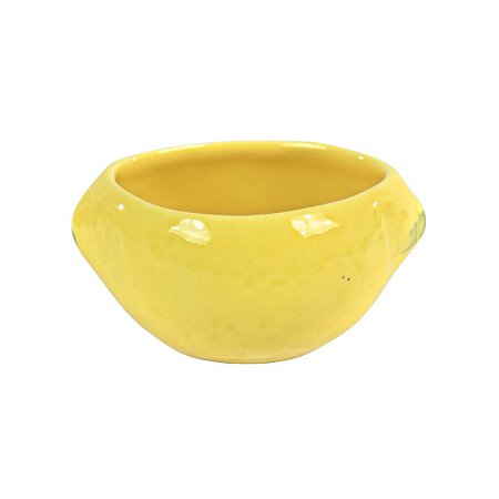 BOWL DEGUSTAÇÃO EM CERAMICA LIMÃO AMARELO 190 ML MESA POSTA E UTILIDADE