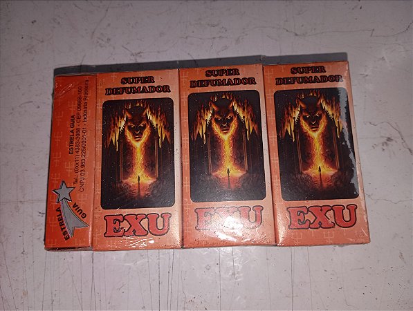 Defumador Exu - Estrela Guia 10 un