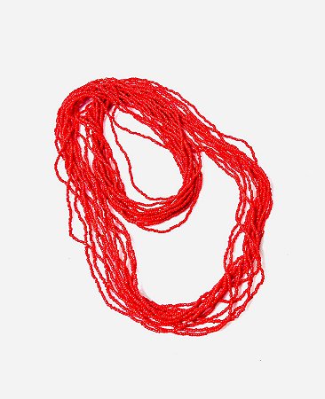 Guia miçanguinha vermelho 1 un 10gr
