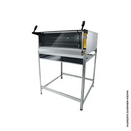FORNO INDUSTRIAL A GÁS 95X95 GUILHOTINA