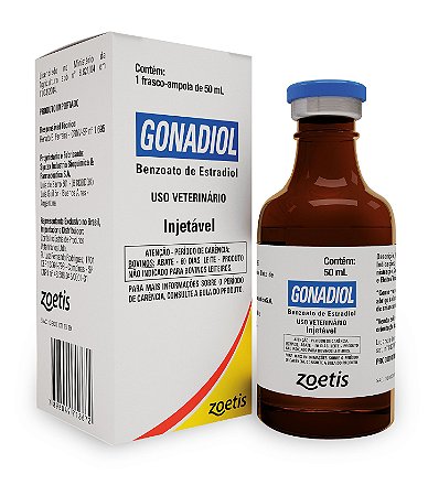 Gonadiol Injetável - Zoetis - 100 Ml