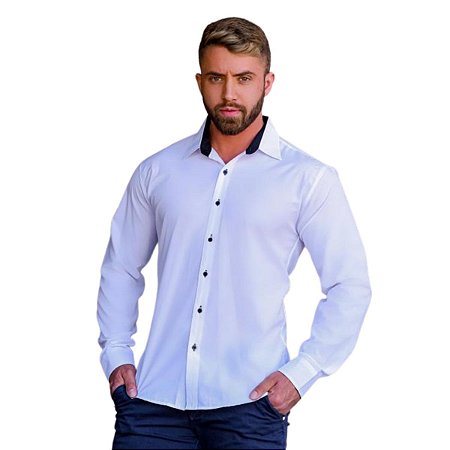camisa masculina social slim fit - lmvshop-camisa social slim masculina, camisa mascuina social slim,camisa slim masculina