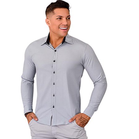 camisa masculina social slim fit - lmvshop-camisa social slim masculina, camisa mascuina social slim,camisa slim masculina