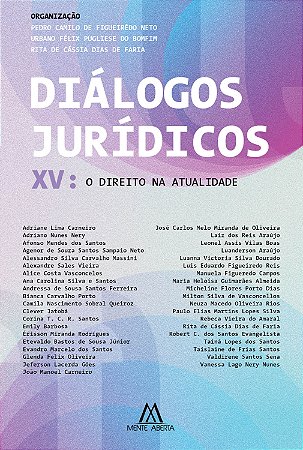 Diálogos jurídicos XV: o direito na atualidade