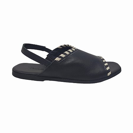 SANDÁLIA RASTEIRA EM COURO