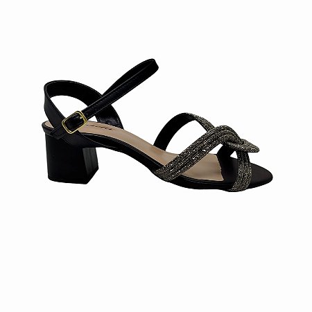 SANDÁLIA SALTO MÉDIO