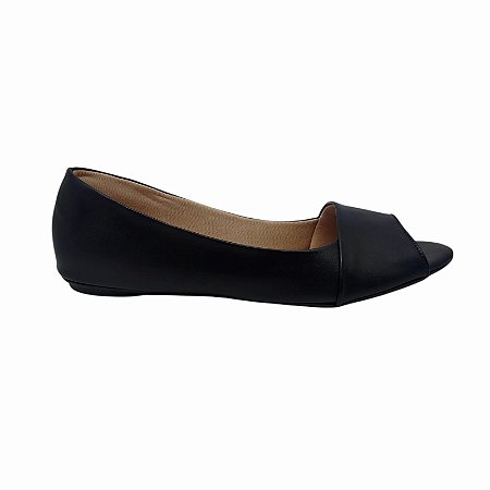 SAPATILHA BICO PEEP TOE