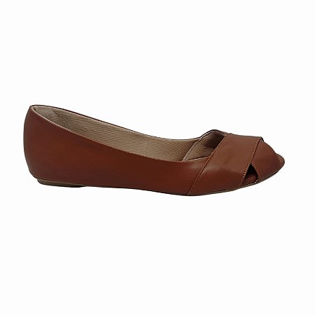SAPATILHA BICO PEEP TOE
