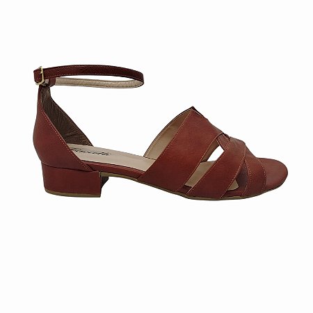 SANDÁLIA SALTO BAIXO