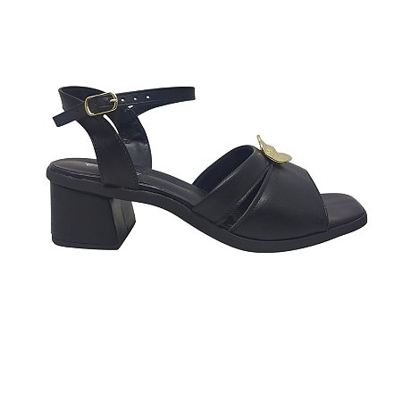 SANDÁLIA SALTO QUADRADO