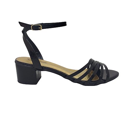 SANDÁLIA SALTO QUADRADO