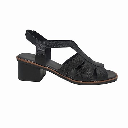 SANDÁLIA SALTO MÉDIO