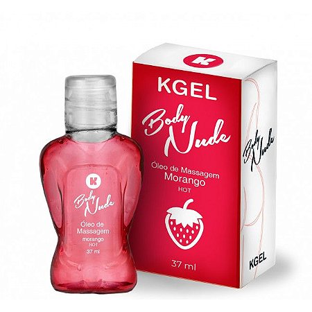 KGEL BODY NUDE HOT MORANGO 37ML