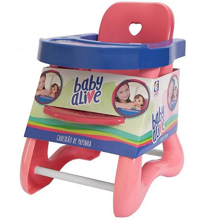 Baby Alive Cadeirao De Papinha Cotiplas 2111 Lojas Franca