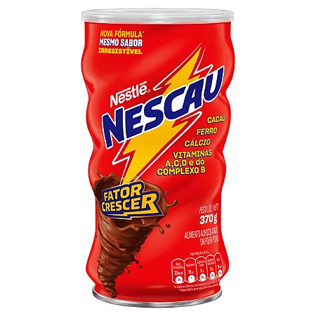 ACHOCOLATADO EM PO NESCAU 370GR