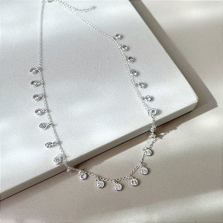 Gargantilha pontos de luz