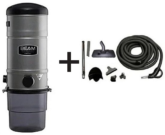 Central de Aspiração BEAM - SC335EA + Kit de acessórios com mangueira on/off