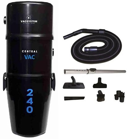 Central de Aspiração Vacsystem VAC240 + Kit de acessórios com mangueira standard
