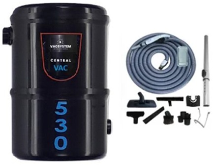 Central de Aspiração Vacsystem VAC530V + Kit de acessórios com mangueira ON/OFF