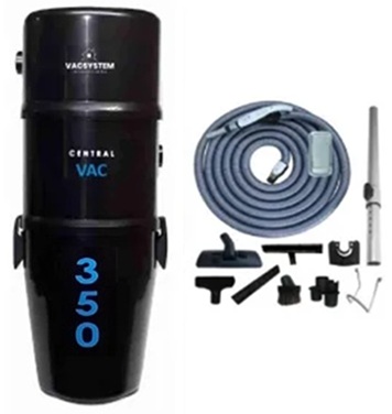 Central de Aspiração Vacsystem VAC350 + Kit de acessórios com mangueira ON/OFF