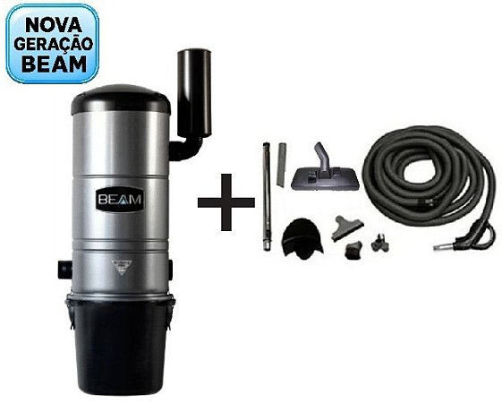 Central de Aspiração BEAM 295+ KIT DE ACESSORIOS ON/OFF - NOVA GERAÇÃO BEAM