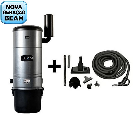 Central de Aspiração BEAM 3600+ KIT DE ACESSORIOS ON/OFF - NOVA GERAÇÃO BEAM