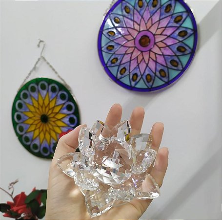 Cristal Flor de Lótus M