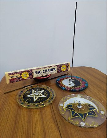 Porta Incenso + Nag Champa de Brinde