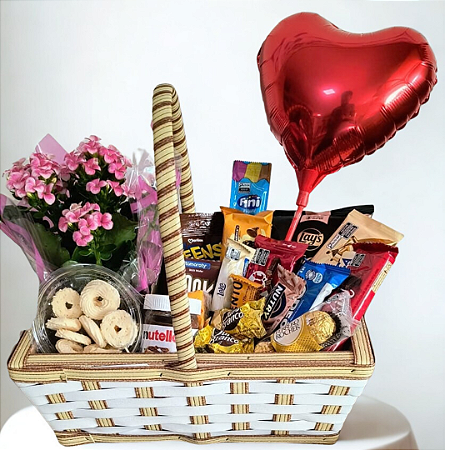 Cesta de chocolate Especial dia das Mulheres BH