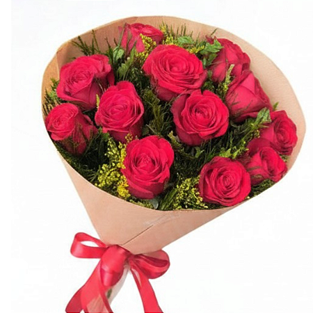 Buquê de Rosas Aura Romântica (12und)