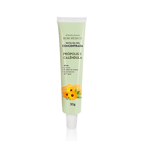 Gel anti-irritante pós barba, pós sol e picadas de insetos - Bom Médico - Abelha Rainha
