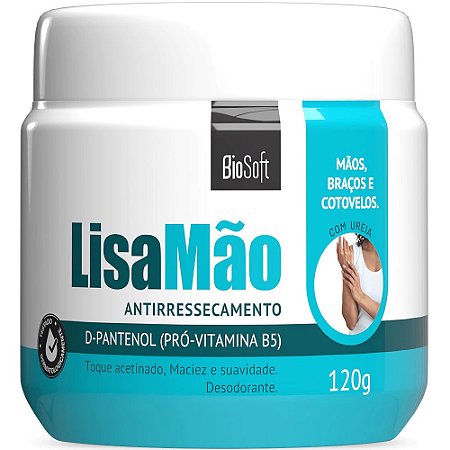 Creme Hidratante para as mãos Lisa Mão D-Pantenol Bio Soft