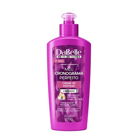 Creme Hidratante de Pentear DaBelle Hair Cronograma Perfeito