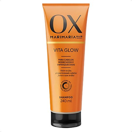 Shampoo OX Vita Glow Mari Maria Hair Cabelos Ressecados