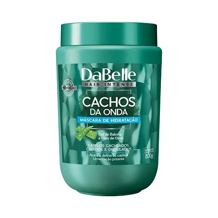 Máscara de Hidratação Capilar Dabelle Cachos Da Onda 800g