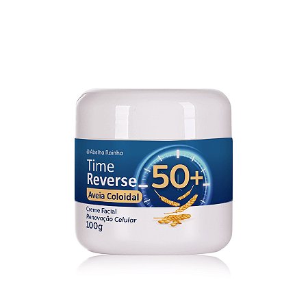 Creme Facial Aveia Coloidal Time Reverse 50+ Abelha Rainha
