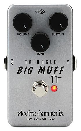 Pedal Ehx Triangle Big Muff Pi Distortion Sustainer