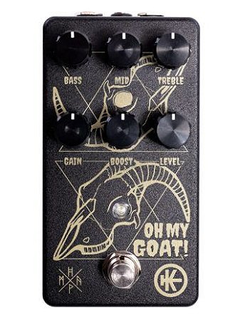 Pedal OhMyGoat! Klirrton Brutal Distortion Made in Germany Noisegate