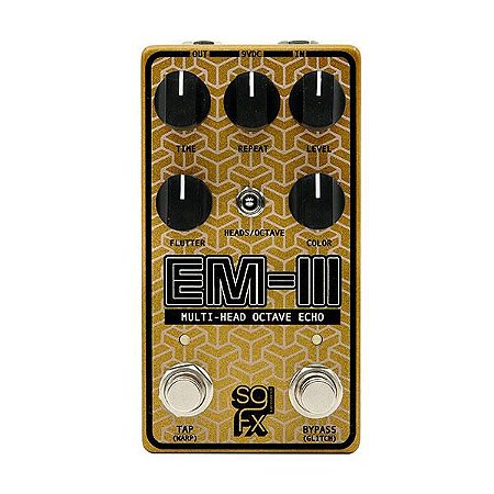 Pedal EM-III Solid Gold Fx Multi-head Octave Echo