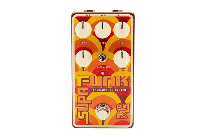 Pedal Supa Funk Solid Gold Fx Dual-band Envelope Filter