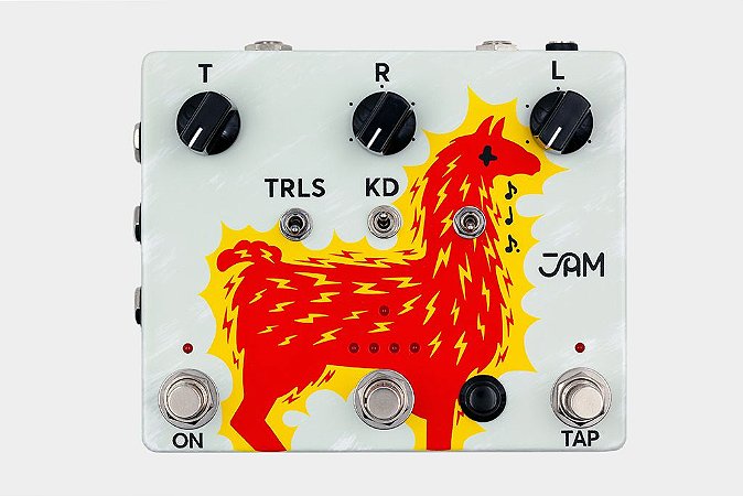 Pedal Delay Llama Xtreme Jam Pedals Analog delay Tap, Trails Effects & Presets