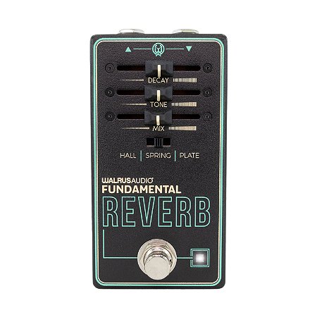 Pedal Reverb Walrus Audio Fundamental Series 3 tipos de Reverb