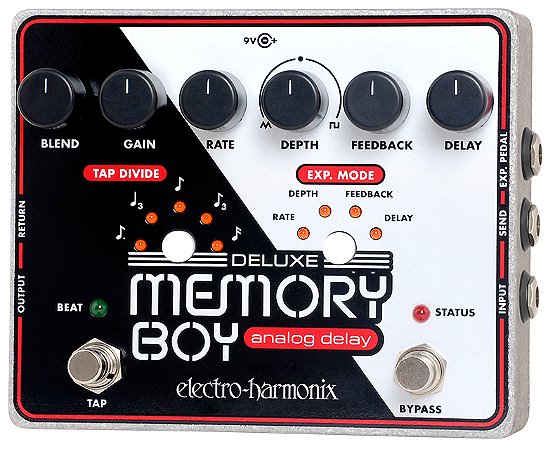Pedal EHX Deluxe Memory Boy Analog Delay Electro Harmonix