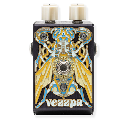 Pedal Beetronics Vezzpa Octave Fuzz POWER SLAVE Edição Limitada