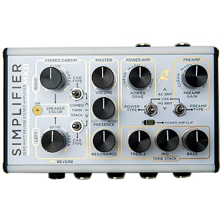 Pedal DSM & Humboldt Simplifier MKII Preamp Simulador de Gabinete