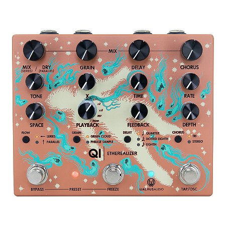 Pedal Walrus Audio QI Etherealizer Terracota