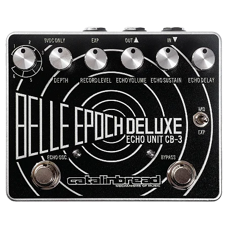 Pedal Belle Epoch Deluxe (Black and Silver) Catalinbread