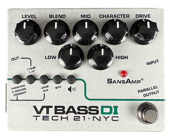 Tech 21 Vt Bass Di Sansamp Character Series - DG Sound