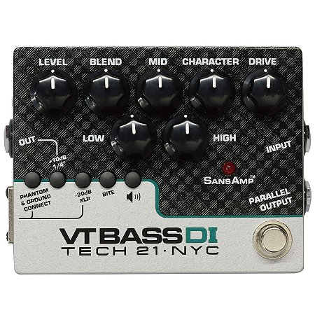 Tech 21 Vt Bass Di Sansamp Character Series